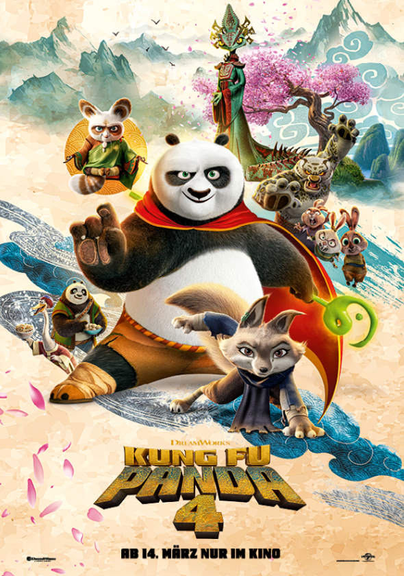 kung fu panda 4 poster