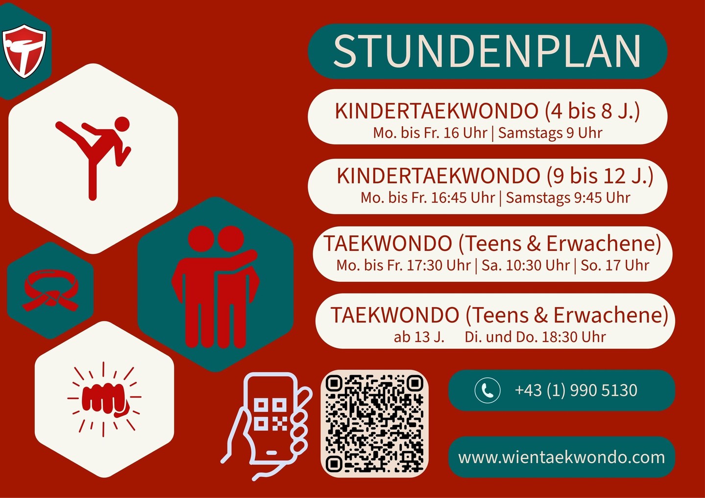 🥋 Ab morgen läuft's wieder rund! 🥋Endlich ist es soweit – morgen starten wir wieder mit unserem regulären Trainingsplan! 💪Der neue Stundenplan ist ab sofort online und wartet darauf, von euch entdeckt zu werden. Egal ob Anfänger oder Fortgeschrittene, ob Klein oder Groß – für jeden ist etwas dabei!📅 Checkt jetzt den aktuellen Stundenplan auf unserer Website und sichert euch euren Platz auf der Matte!Wir freuen uns schon riesig, euch alle wiederzusehen! 🔥🔗 Link in Bio#WienTaekwondo #Taekwondo #Wien #Training #Kampfsport #TaekwondoWien #Stundenplan #BackToTraining #Kampfkunst #MartialArts #TaekwondoAustria #SportInWien #Burggasse